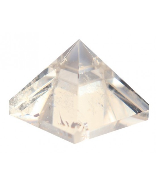天然白水晶 金字塔 白水晶塔擺件